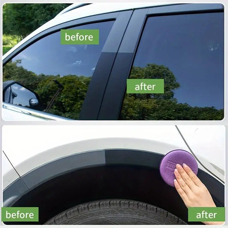 Car Plastic Restorer – Back to Black Gloss & Interior Renewal Coating