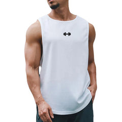 Men’s Summer Gym Tank Top – Quick-Dry Sleeveless Shirt for Fitness & Basketball