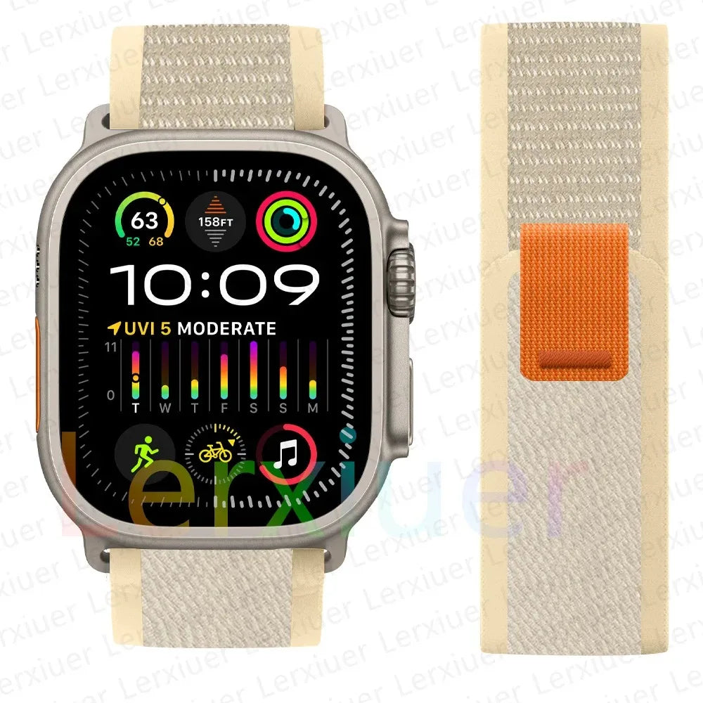 Trail Loop Band for Apple Watch – Compatible with Series 2-10 (38-49mm)