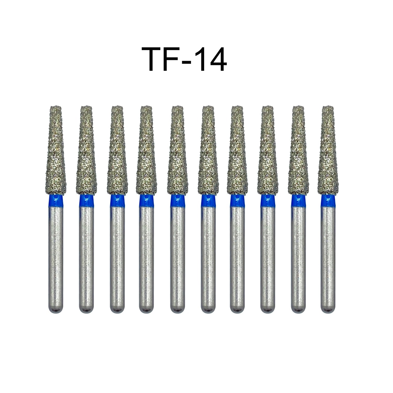 WELL CK 10pcs Dental Diamond Burs – FG Series 1.6mm