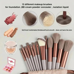 Professional Makeup Brush Set – Foundation, Powder & Eyeshadow