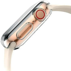 Soft TPU Screen Protector for Apple Watch – Full Case Cover (All Sizes)