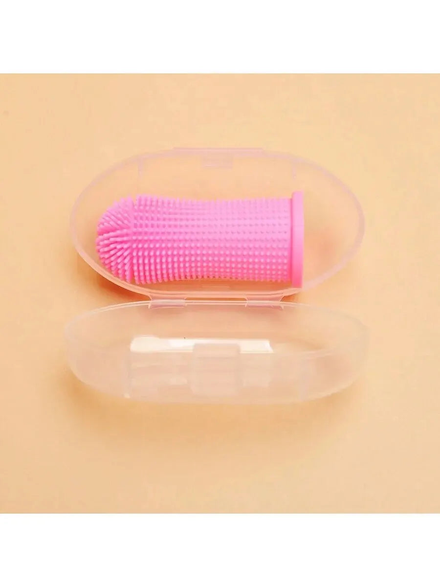 Dog & Cat Finger Toothbrush – Oral Cleaning Tool