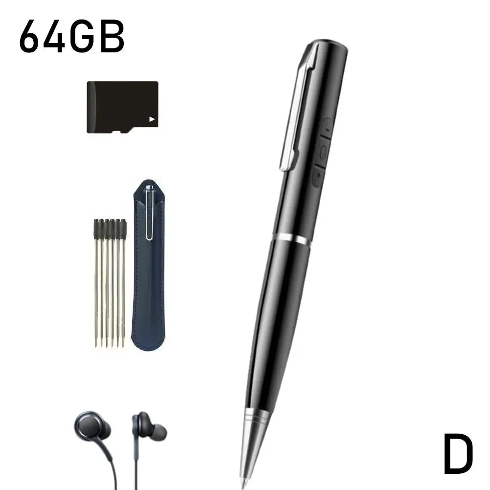 Mini Pen Voice Recorder – USB Digital Audio Recorder 8GB–128GB 🎤🖊️