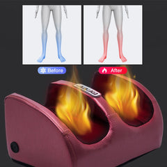 Heated Foot Massager – Shiatsu Roller for Pain Relief & Relaxation