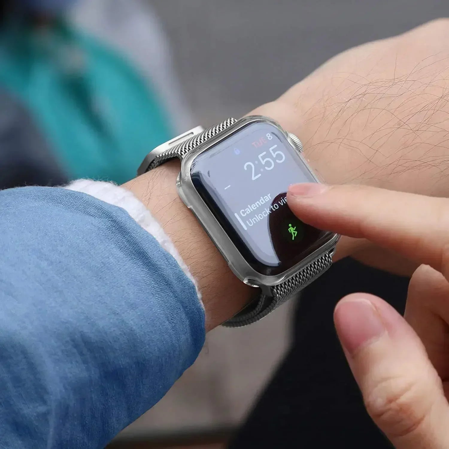 Soft TPU Screen Protector for Apple Watch – Full Case Cover (All Sizes)