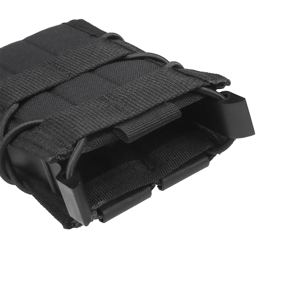 5.56 Magazine Pouch Tactical AK AR M4 AR15 Single Magazine Carrier Pitol Molle Mag Holster Pouch for Hunting ﻿