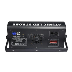 200W LED 48+8 Segment RGB + White Strobe Washing Effect Stage Lighting Party Dj Disco Indoor Club Bar Strobe Lights DMX Control