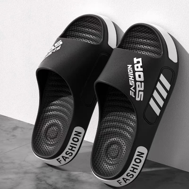 Big Size Summer Slippers – Open Toe Beach Sandals for Men & Women