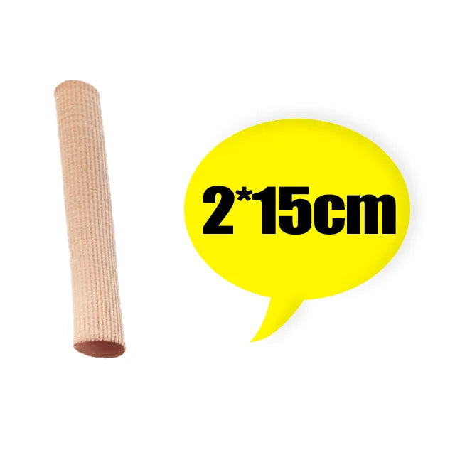 Gel Toe Cover Elastic Fibre Finger Protective Tube Toe Protection Pipe Reduce Friction Silicone Foot Protector Feet Care Parts