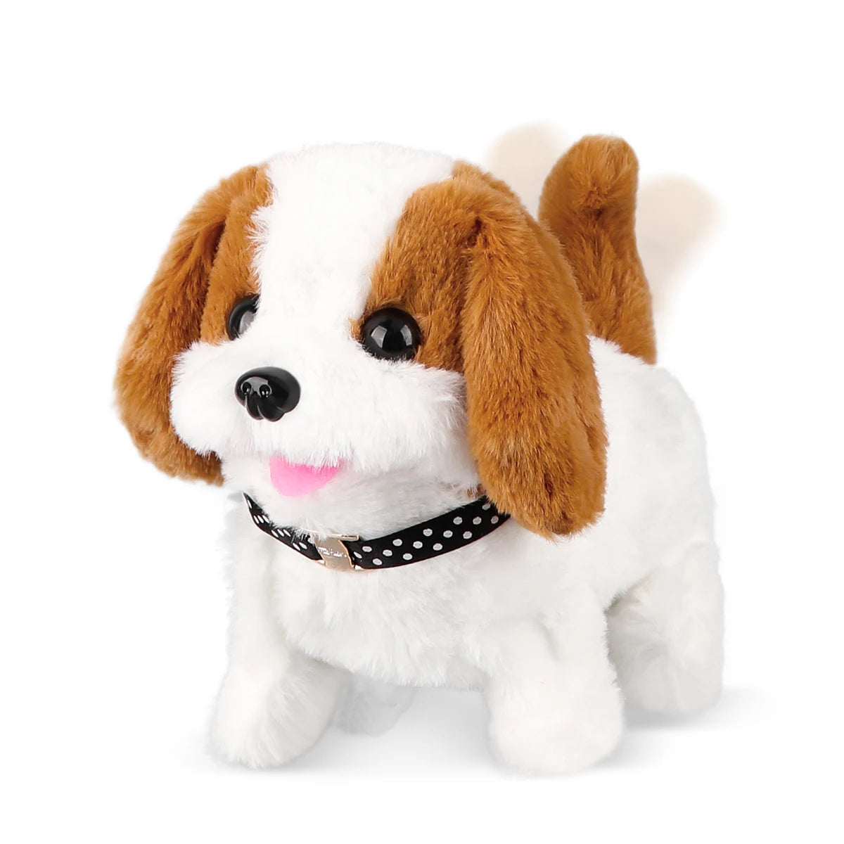 Plush Electric Puppy Toy – Walking, Barking, Nodding Dog for Kids Gifts 🐶🎁