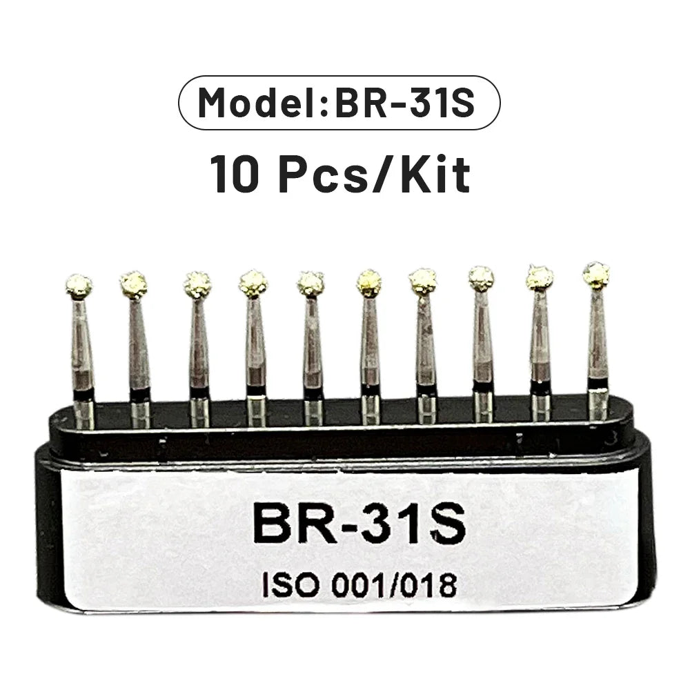AG 1 Box Dental Diamond Burs Drill for High Speed Handpiece Dentist Burs FG Series Dia.1.6mm
