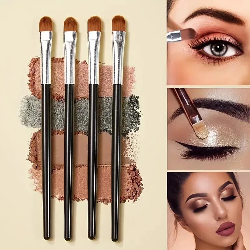 Professional Makeup Brush Set – Foundation, Powder & Eyeshadow