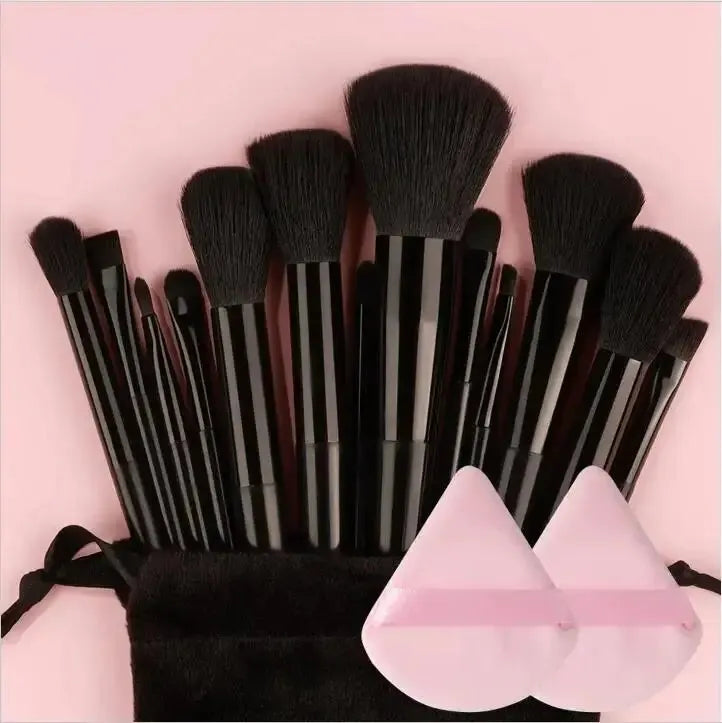 Professional Makeup Brush Set – Foundation, Powder & Eyeshadow