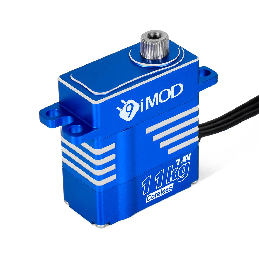 9IMOD RC Digatal Servo 11KG Coreless Metal Gear Servo 4.8-8.4V for 1/8 1/10 1/12 1/18 RC Car RC Helicopter DIY Accessories