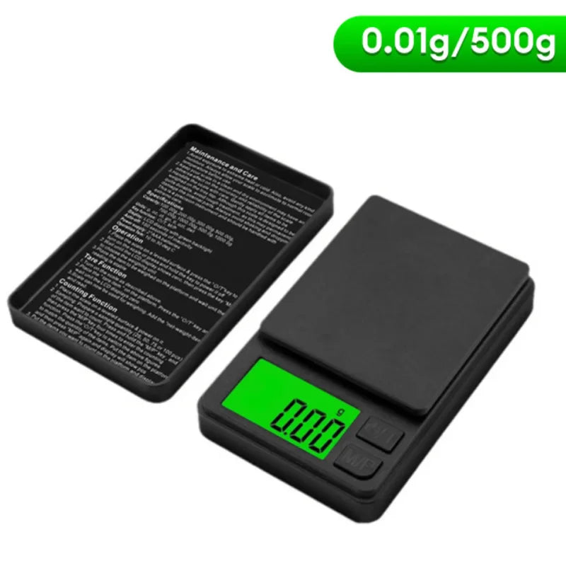 Digital Gram & Ounce Scale – Jewelry, Food, Backlit LCD