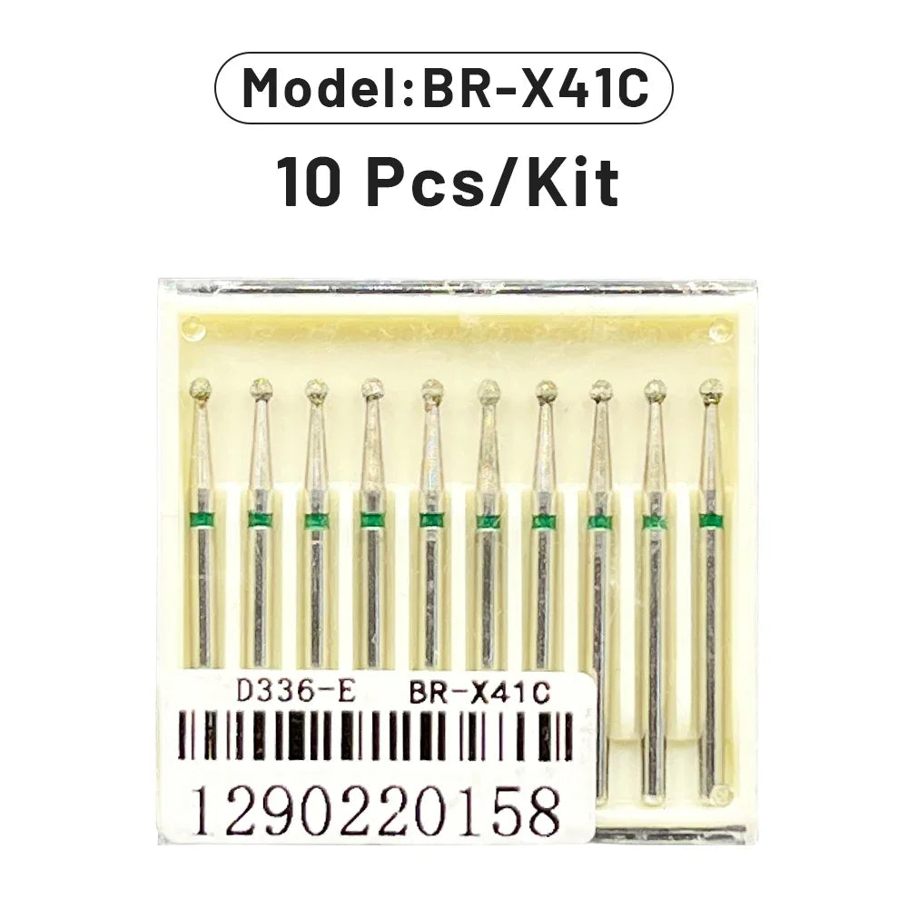 AG 1 Box Dental Diamond Burs Drill for High Speed Handpiece Dentist Burs FG Series Dia.1.6mm