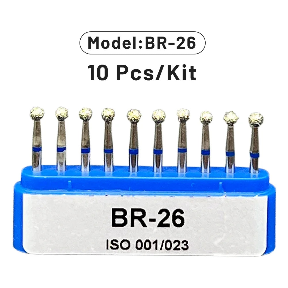 AG 1 Box Dental Diamond Burs Drill for High Speed Handpiece Dentist Burs FG Series Dia.1.6mm