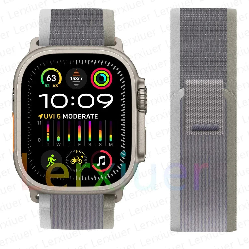 Trail Loop Band for Apple Watch – Compatible with Series 2-10 (38-49mm)