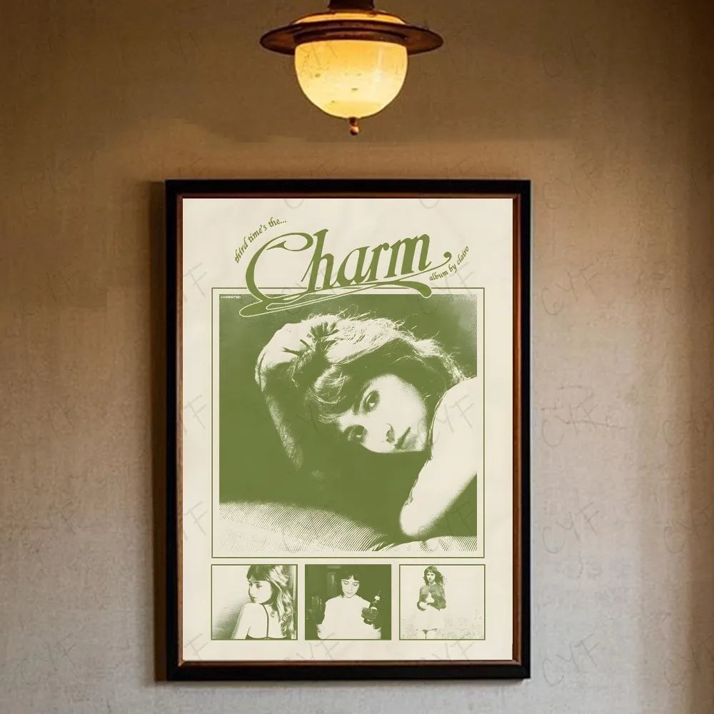 Charm Singer C-Clairo Poster HD art sticky wall waterproof home living room bedroom bar aesthetic decoration