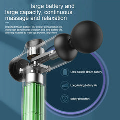 Portable Fascia Massage Gun – Deep Muscle & Body Relaxation