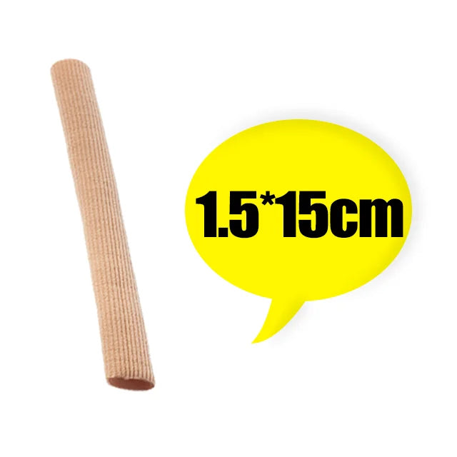 Gel Toe Cover Elastic Fibre Finger Protective Tube Toe Protection Pipe Reduce Friction Silicone Foot Protector Feet Care Parts