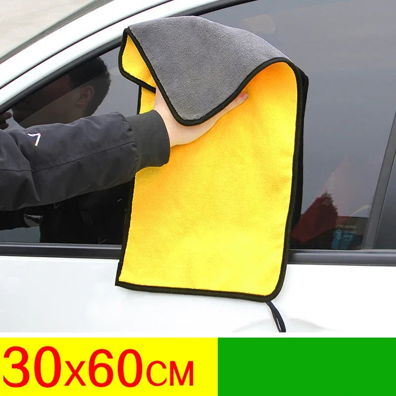 Microfiber Car Cleaning Towel 30×30cm – Wash & Detailing Cloth