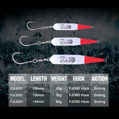 FJORD Pencil Bait 42g 55g 84g Needle Nose Surface Plug Trolling Fishing Hard Night Glow Saltwater Swimbait Sea Tuna Lures Items