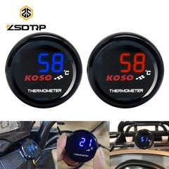 ZSDTRP Universal Motorcycle Thermometer – Digital Water Temp Gauge 0–120°C 🏍️🌡️