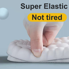 High Elasticity Latex Sport Insoles – Soft Arch Support Shoe Pads, Breathable & Deodorant