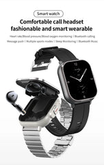 FusionWatch™ 2025 – Smartwatch + Wireless Earbuds Combo 🔥