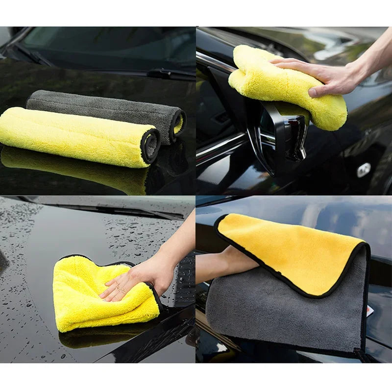 Microfiber Car Cleaning Towel 30×30cm – Wash & Detailing Cloth
