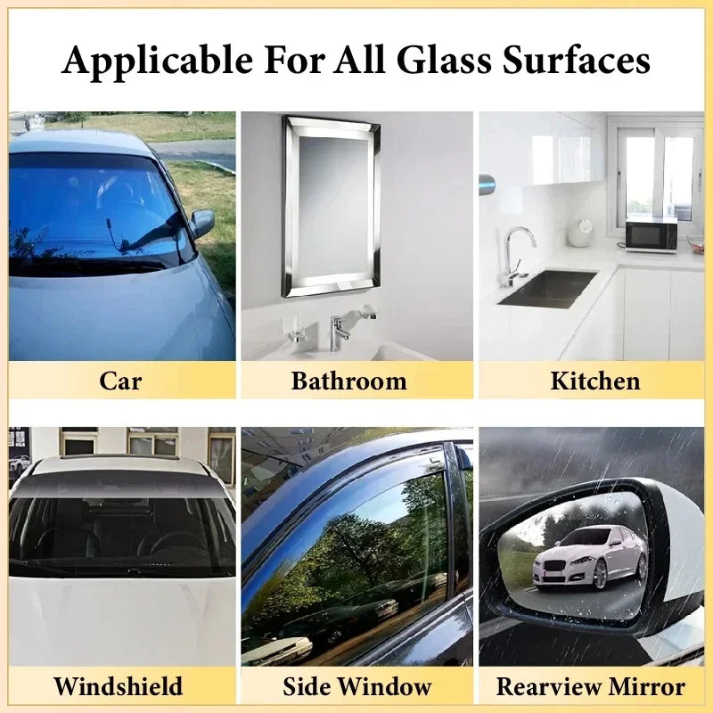 AIVC Glass Polishing Compound Car Windshield Oil Film Remover Deep Cleaner Paste Film Removal Cream Clear Window Auto-Detailing