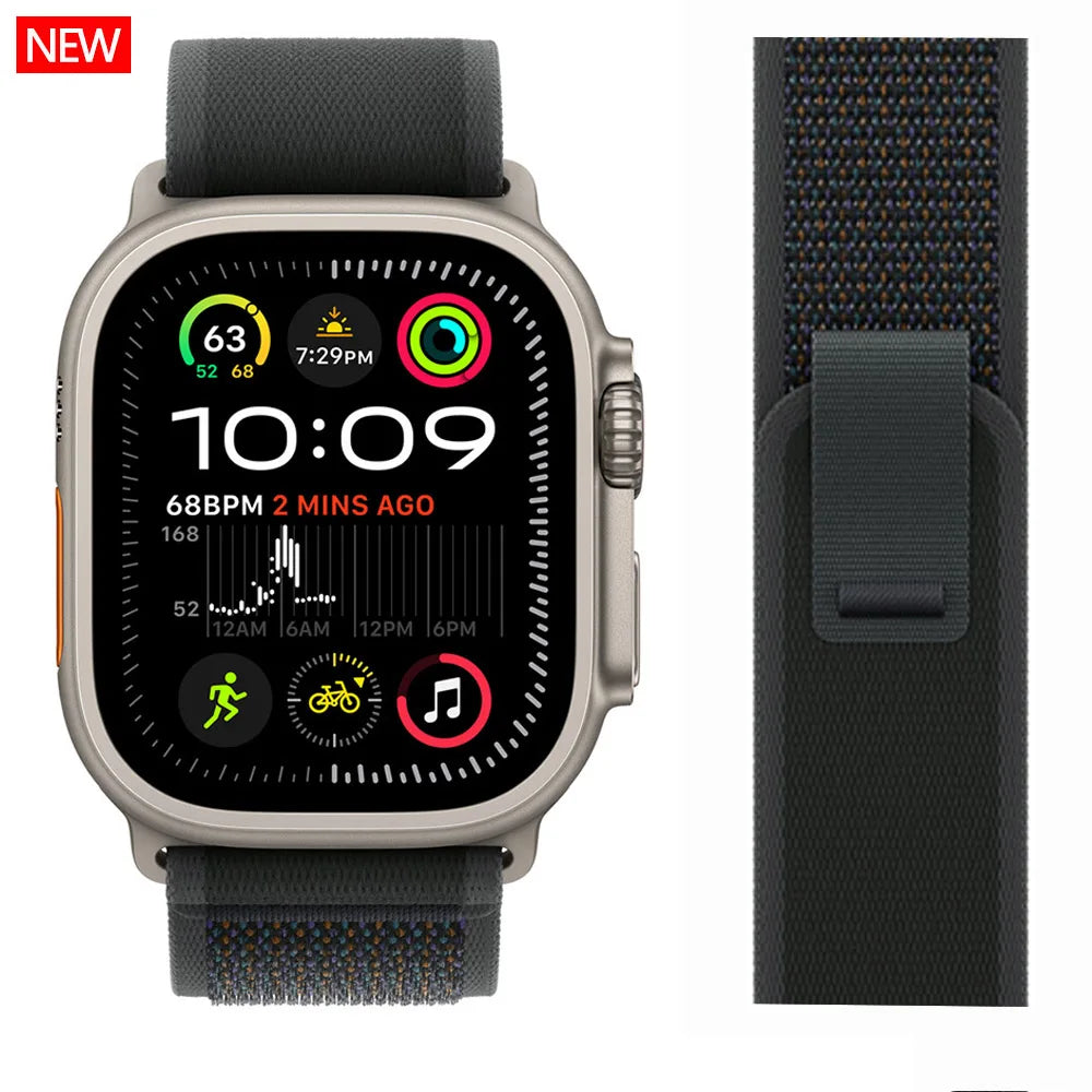 Trail Loop Band for Apple Watch – Compatible with Series 2-10 (38-49mm)