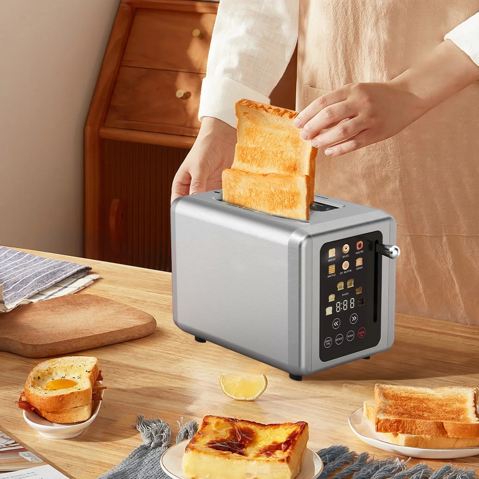 6-in-1 Smart Touch Breakfast Machine