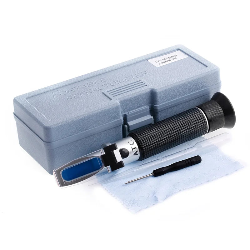 D0AD Salinity Refractometer – 0~10% Salt Tester for Aquarium & Marine