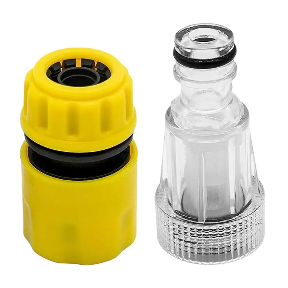 Water Connector Filter – Pressure Washer Hose Adapter & Nozzle Fitting for Garden Tools