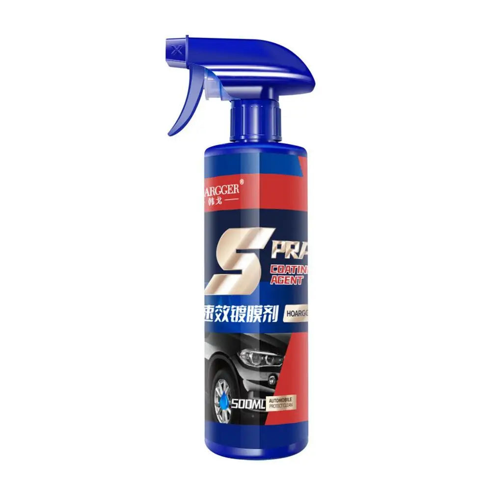 500ml Car Ceramic Coating Spray 3 In 1 Car Paint Repair Shield Coating Car Paint Scratch Repair Remover Auto Polishing Spraying