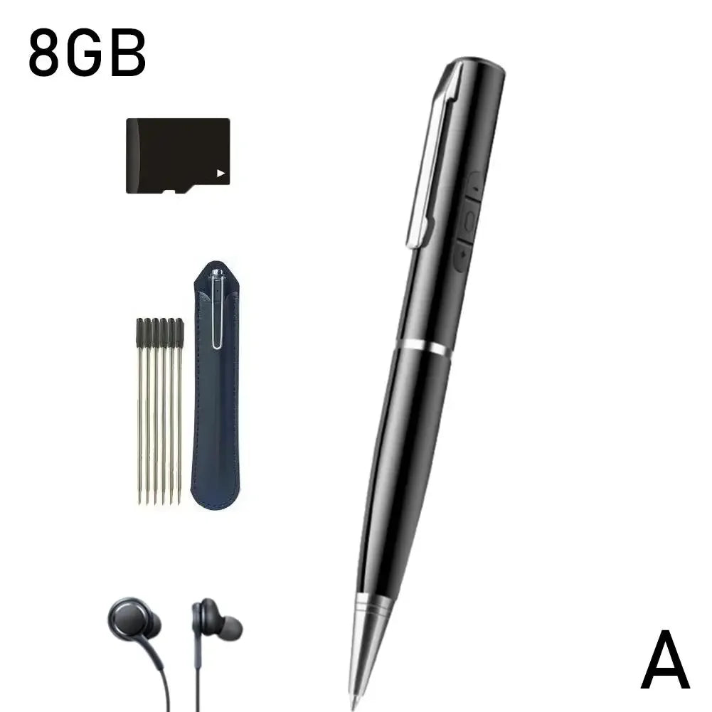 Mini Pen Voice Recorder – USB Digital Audio Recorder 8GB–128GB 🎤🖊️