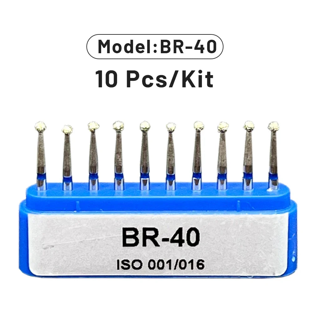 AG 1 Box Dental Diamond Burs Drill for High Speed Handpiece Dentist Burs FG Series Dia.1.6mm