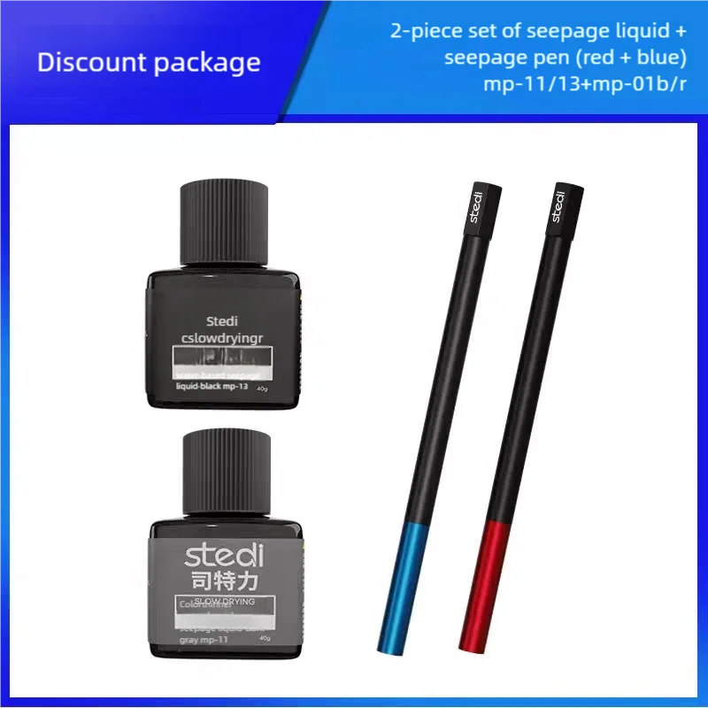 Stedi Water-based Fluorescent Panel Liner MP10-MP29 Paint 40g for Model Building Fluorescent Ink Panel Line Accent Color