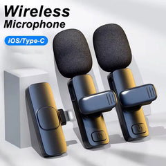 Wireless Lavalier Microphone for iPhone & Android 🎤