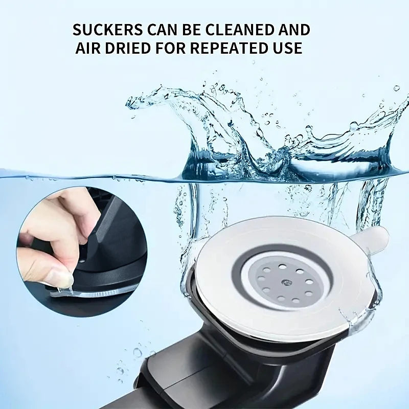 Universal 360° Car Phone Holder – Windshield & Dashboard Mount 🚗📱