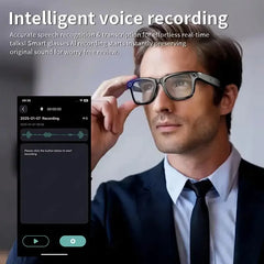2025 HD Smart Glasses with 800W Camera, ChatGPT, Call & Translate 🕶️✨