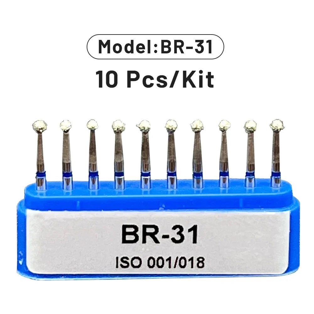 AG 1 Box Dental Diamond Burs Drill for High Speed Handpiece Dentist Burs FG Series Dia.1.6mm