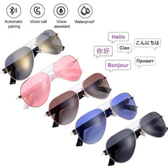 Smart Bluetooth Audio Glasses – Wireless Music & Call Sunglasses with UV Protection