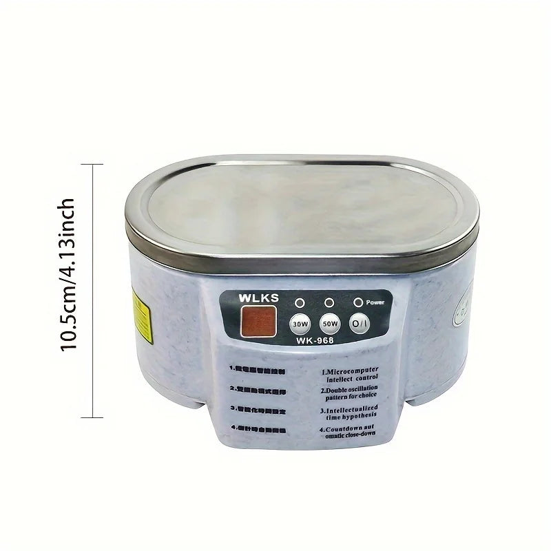 30/50W Digital Ultrasonic Cleaner Sonicator Bath Vibration Ultrasonic Jewelry Parts Glasses Circuit Board Watch Cleaning Machine