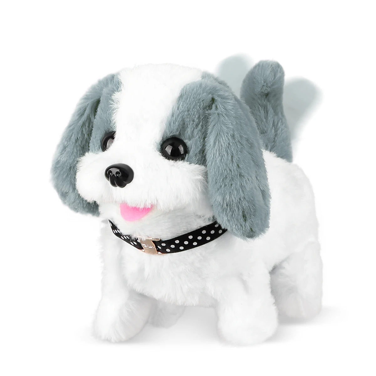 Plush Electric Puppy Toy – Walking, Barking, Nodding Dog for Kids Gifts 🐶🎁