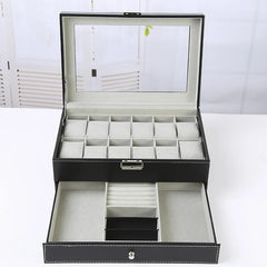 Large-Capacity Multi-Functional Jewelry Box  Watches Accessories Earrings Bracelets Gift Boxes Practical Holiday Gift Box