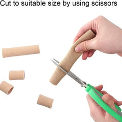 Gel Toe Cover Elastic Fibre Finger Protective Tube Toe Protection Pipe Reduce Friction Silicone Foot Protector Feet Care Parts